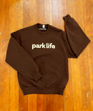 Park Life Logo Crewneck (Chocolate)