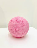Baskbetball Candle - Pink