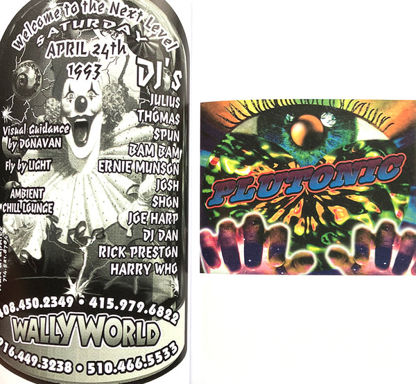San Francisco Rave Flyers 1991-1993