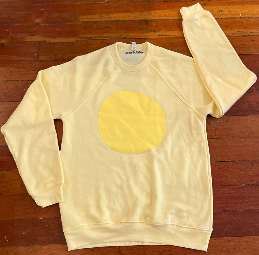 Circle-ish design by Park Life - Sweatshirt (Yellow)