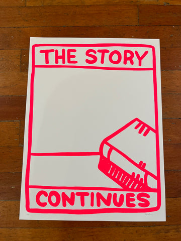 Barry McGee Lithograph Print