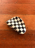 Checkered Claw Hair Clip by CHUNKS