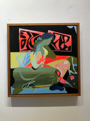 Lena Gustafson Painting, 2018