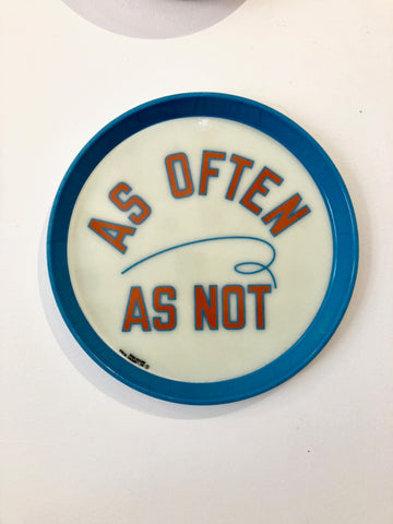 Lawrence Weiner Tray